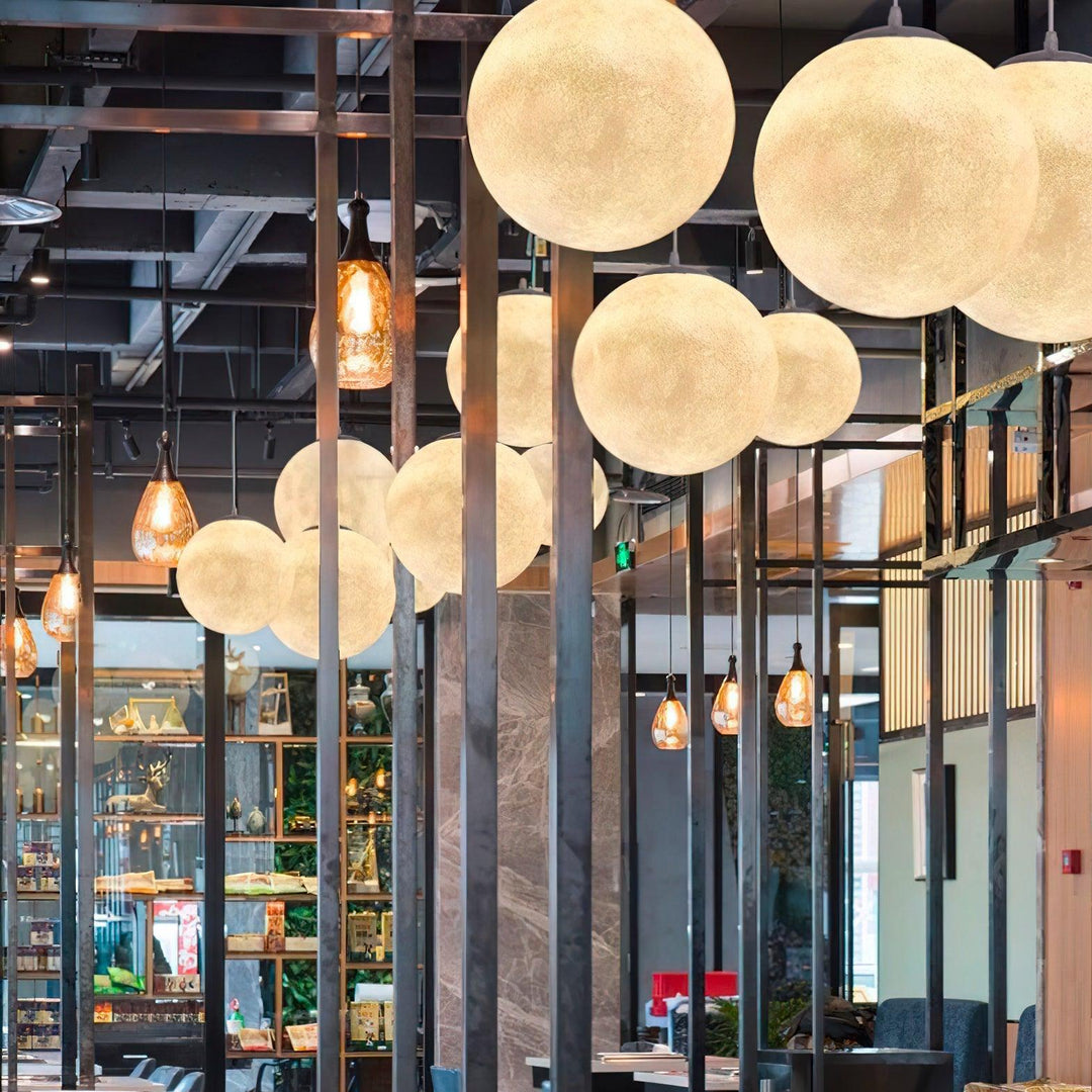 Lampe suspendue Lune