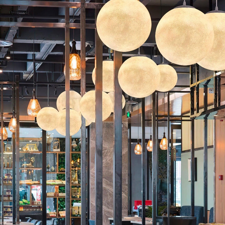 Lampe suspendue Lune