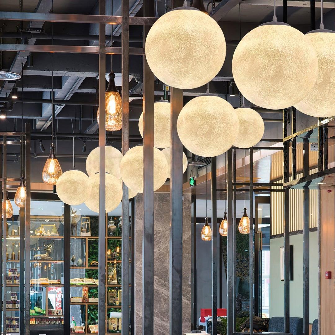 Lampe suspendue Lune