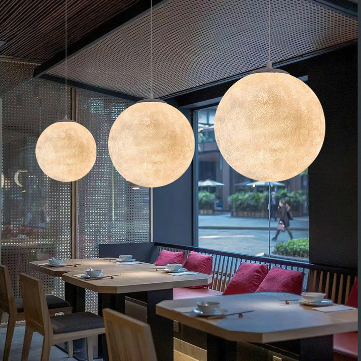 Lampe suspendue Lune