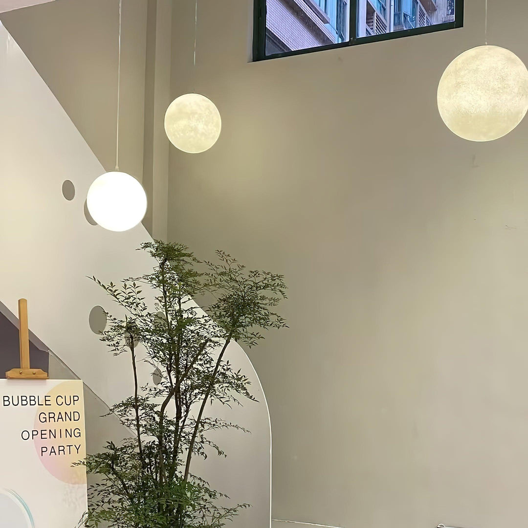 Lampe suspendue Lune