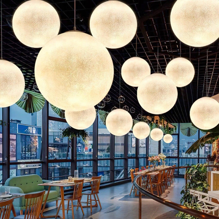 Lampe suspendue Lune