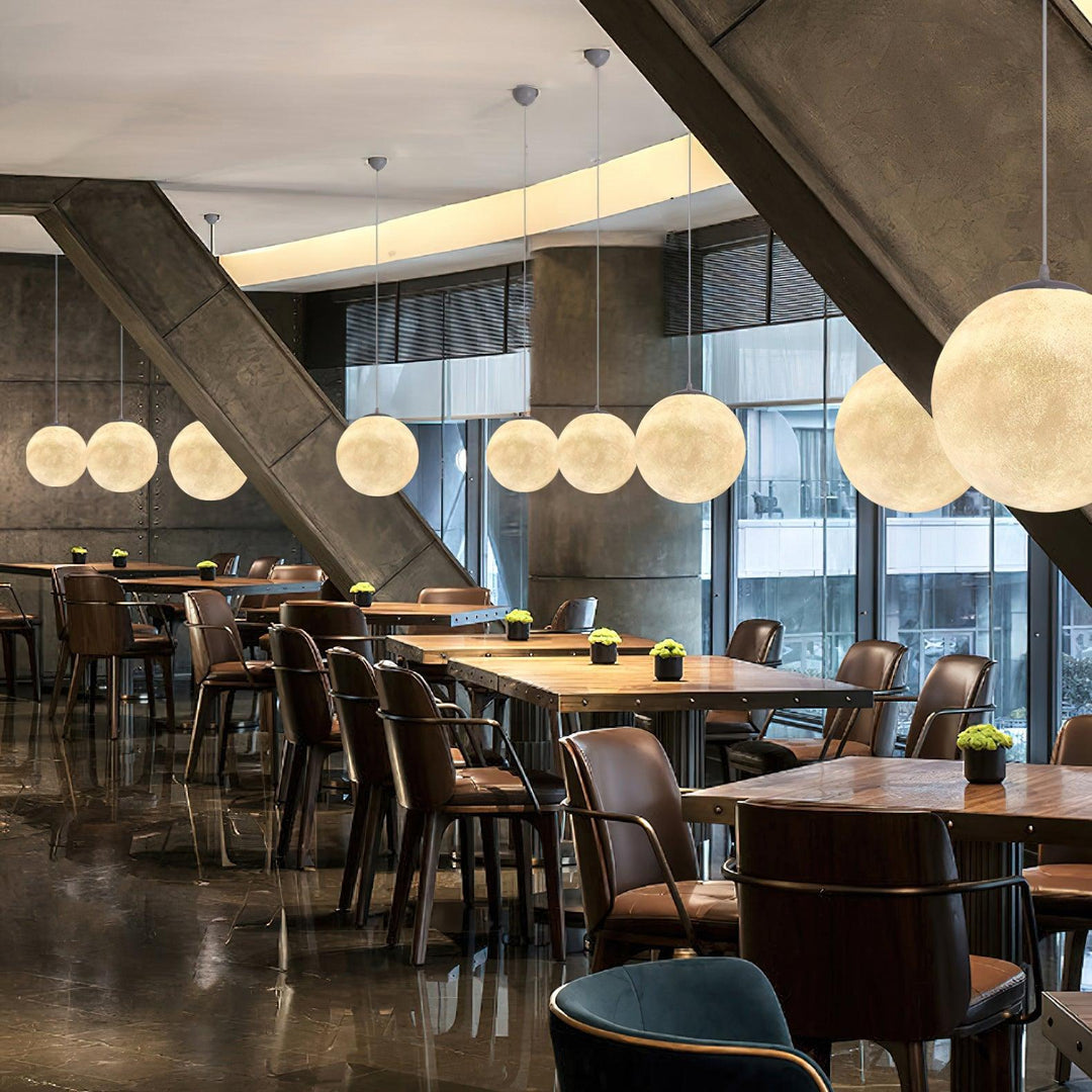 Lampe suspendue Lune