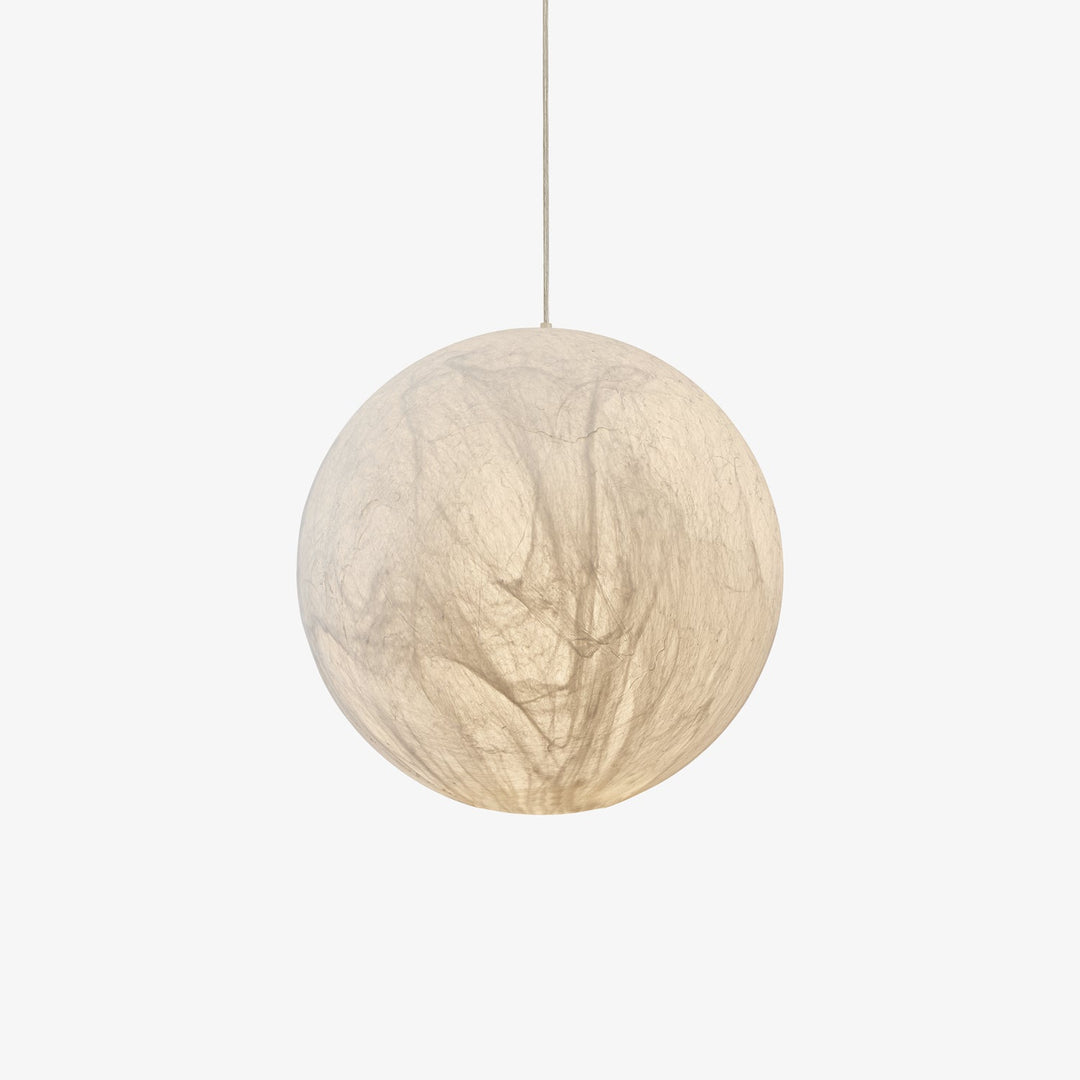Lampe suspendue en soie de lune