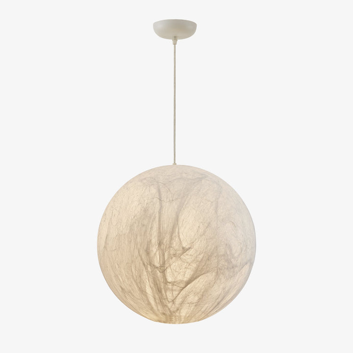 Lampe suspendue en soie de lune