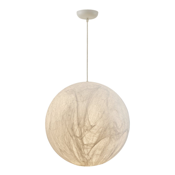Lampe suspendue en soie de lune