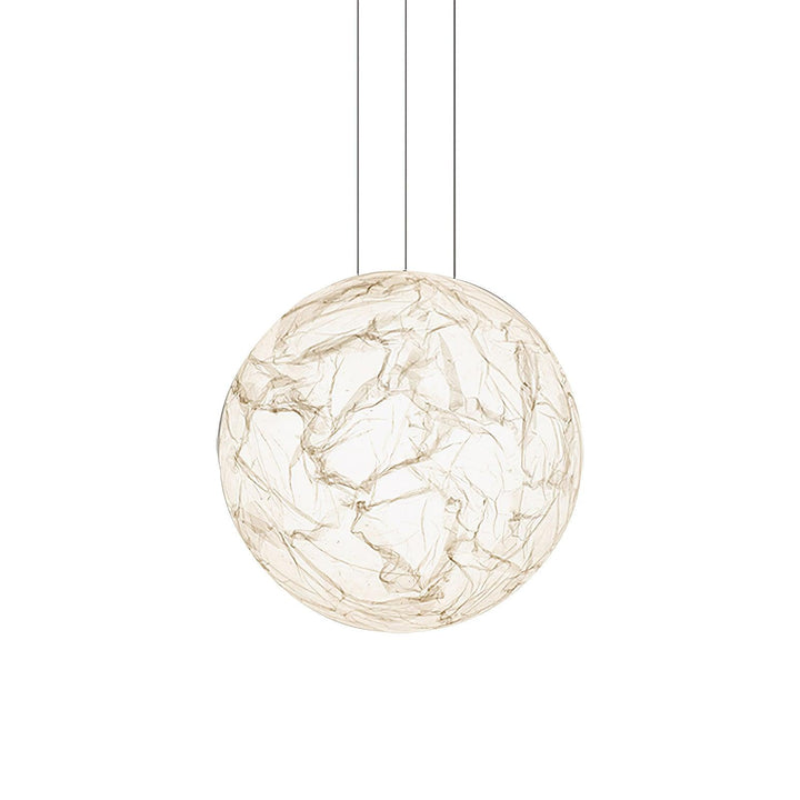 Lampe suspendue en soie de lune