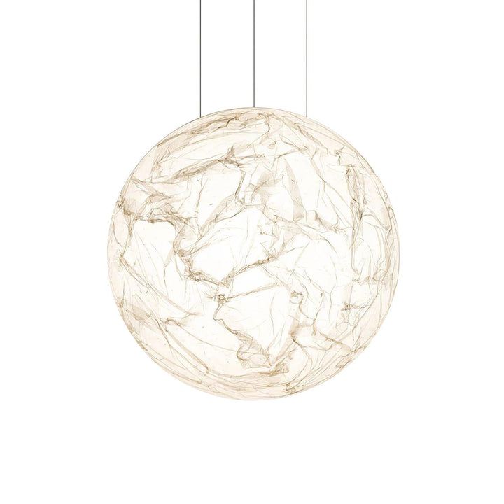 Lampe suspendue en soie de lune