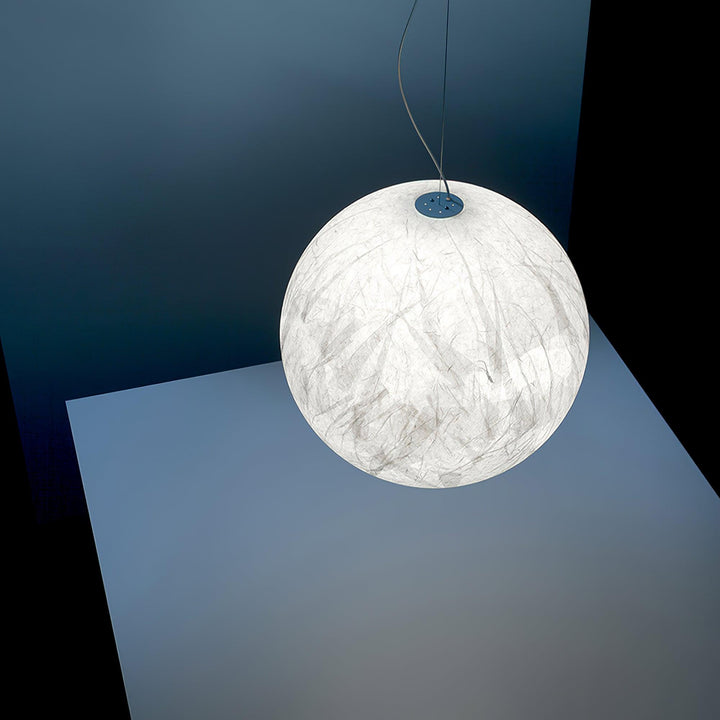 Lampe suspendue en soie de lune