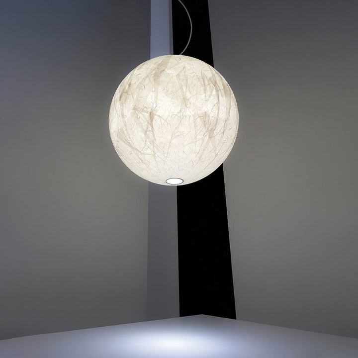 Lampe suspendue en soie de lune