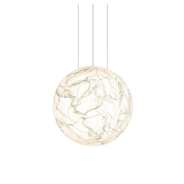 Lampe suspendue en soie de lune