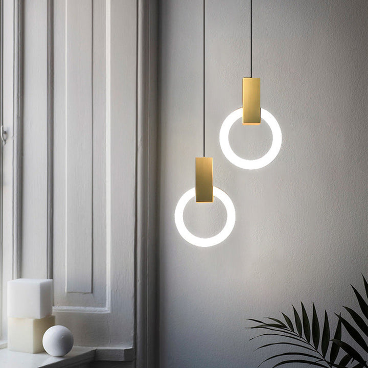 Lampe Suspendue LED Anneau Nordic