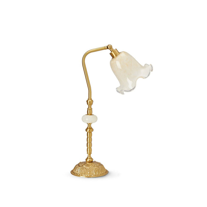 RoseLamp | Lampe de Table en Laiton de Mode