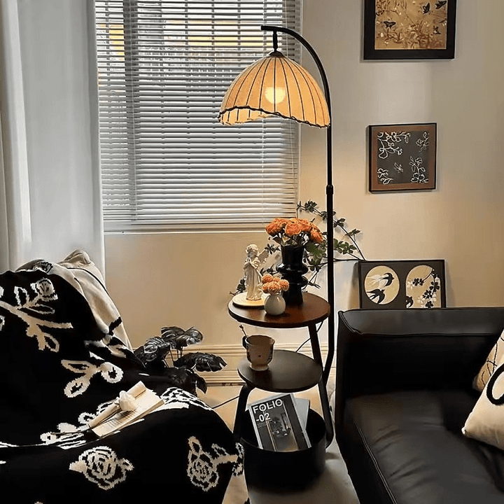 Lampe de nuit japonaise de table