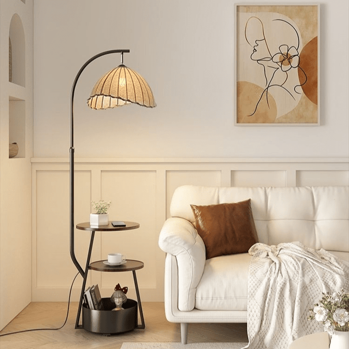 Lampe de nuit japonaise de table