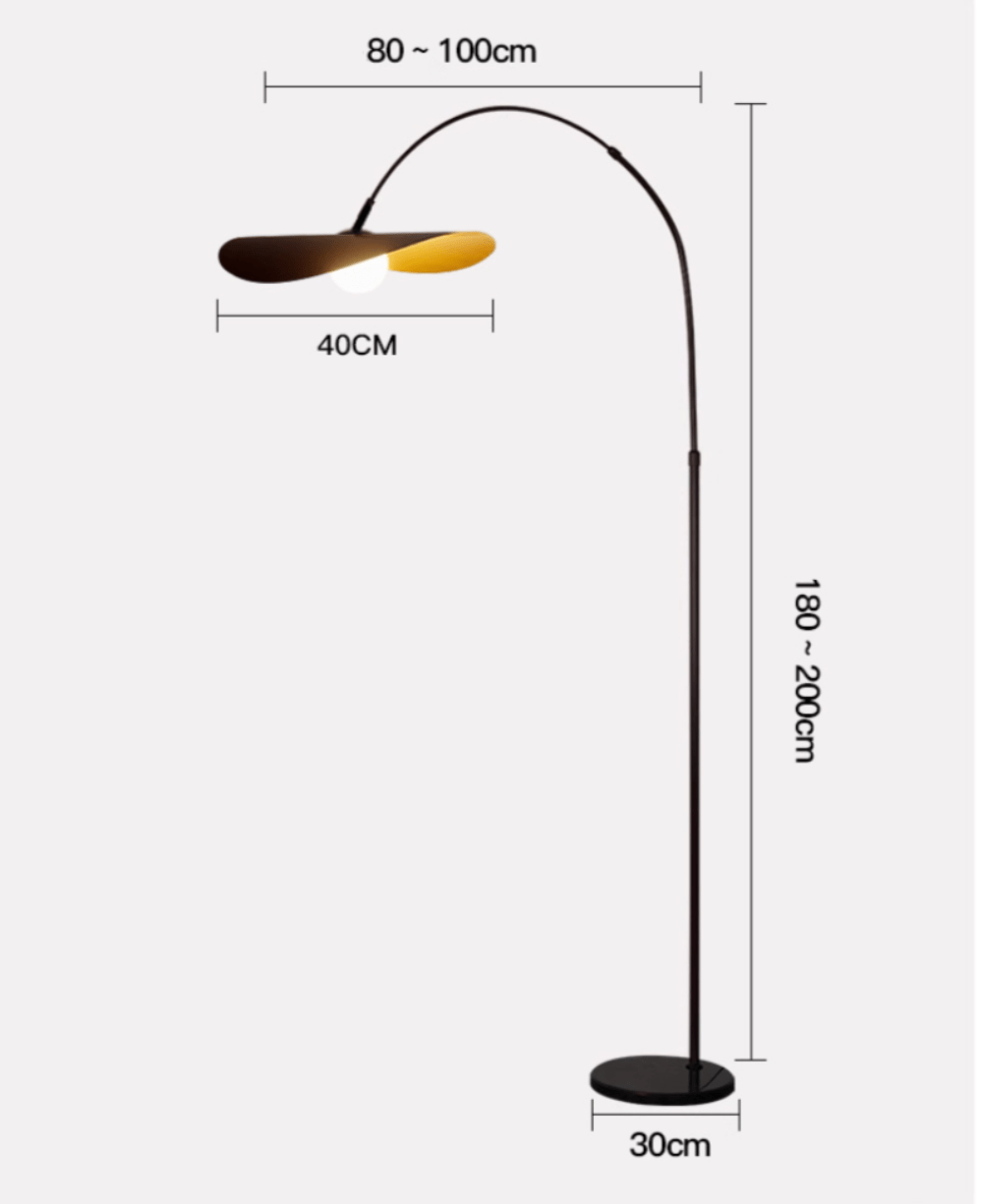 Lampe sur pied Wabi Sabi