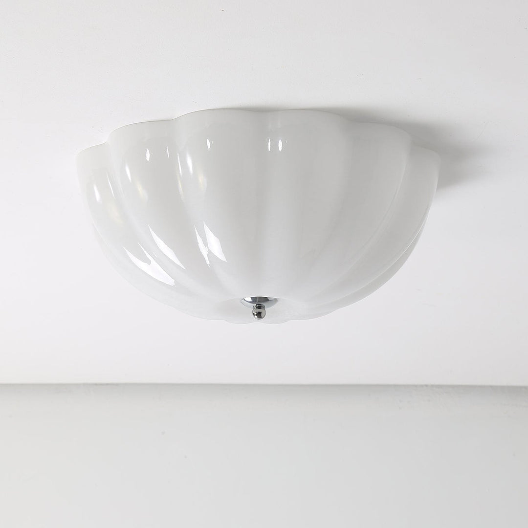 Lampe Plafonnier Coquille Opale