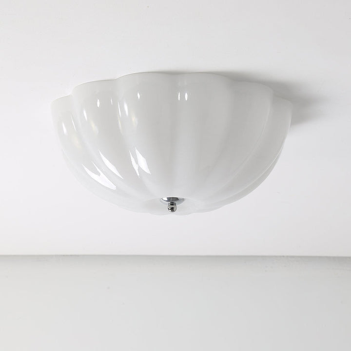 Lampe Plafonnier Coquille Opale
