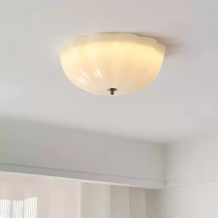 Lampe Plafonnier Coquille Opale