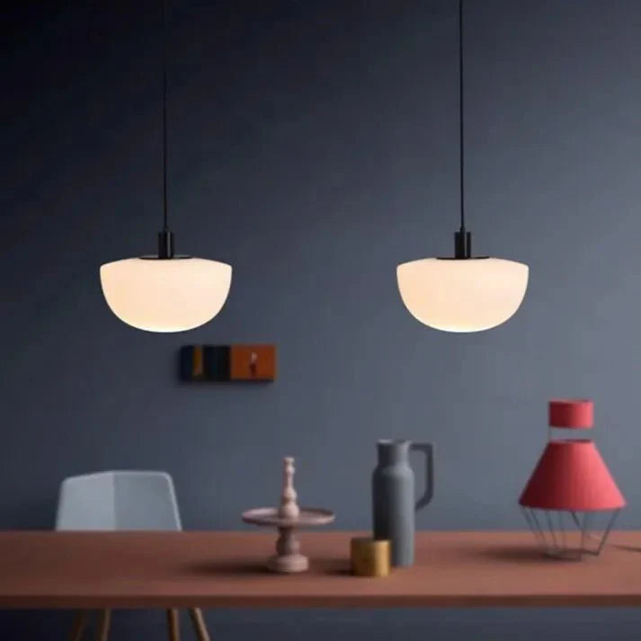 Lampes Suspendues en Verre en Forme de Boule Modernes