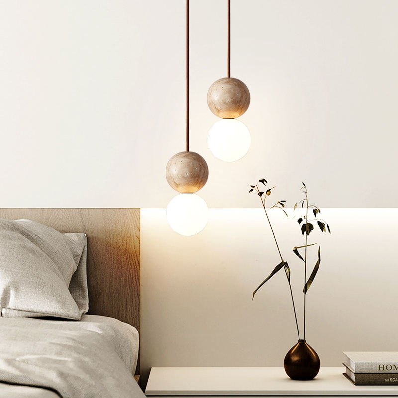 Lampe de Plafond Suspendue Wabi Sabi