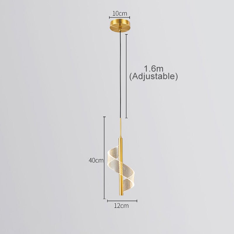 Lampes suspendues LED de style moderne