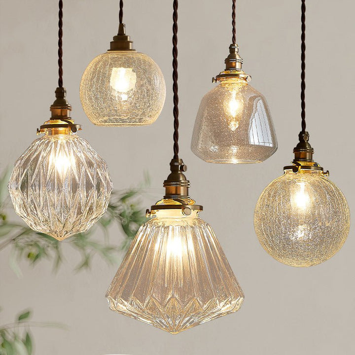Suspension en verre cristallin