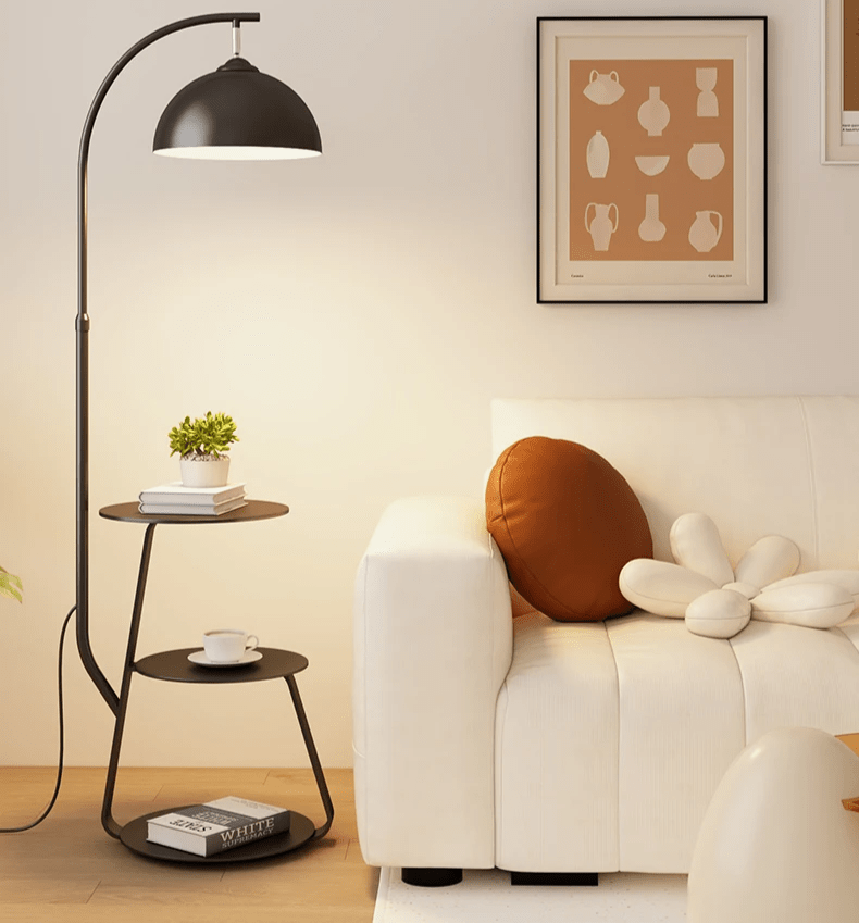 Table de lampe scandinave