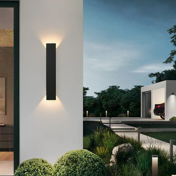 Triglow - Applique murale LED étanche pour l'extérieur
