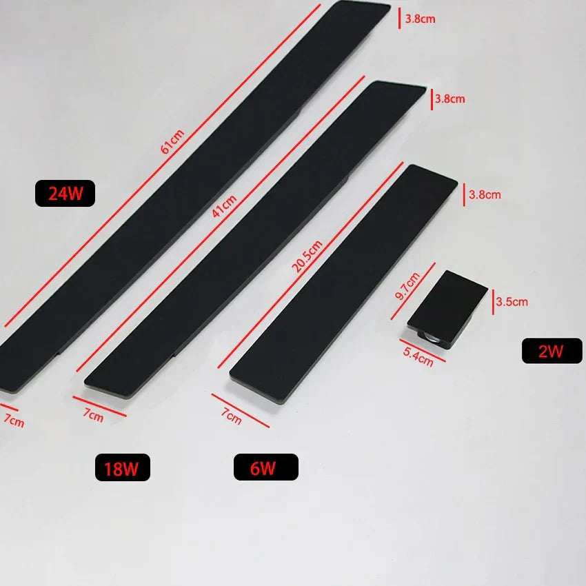 Triglow - Applique murale LED étanche pour l'extérieur
