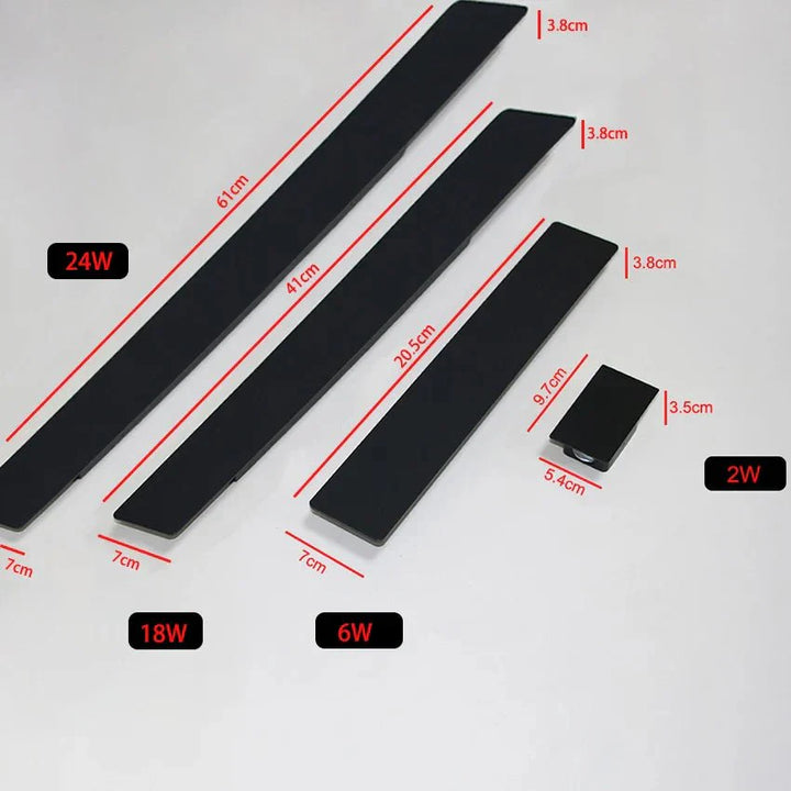 Triglow - Applique murale LED étanche pour l'extérieur