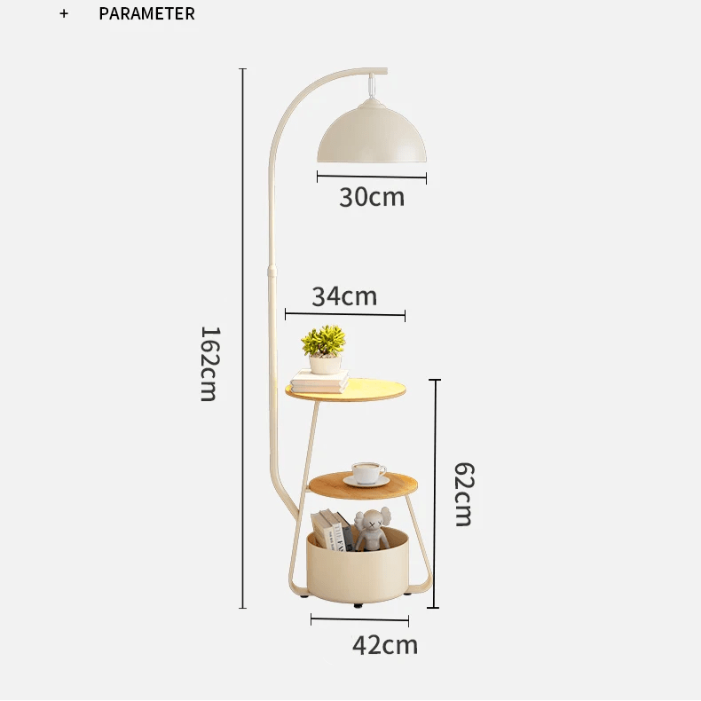 Table de lampe scandinave