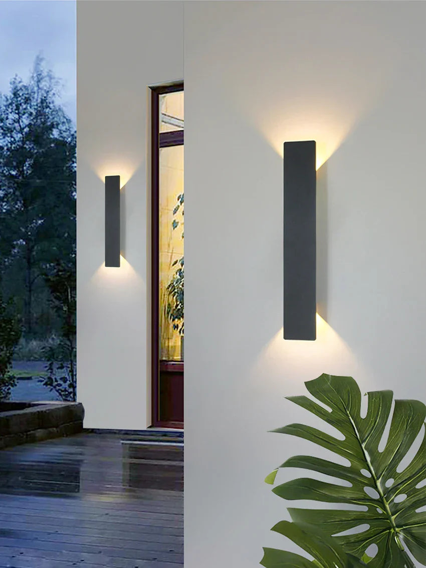 Triglow - Applique murale LED étanche pour l'extérieur