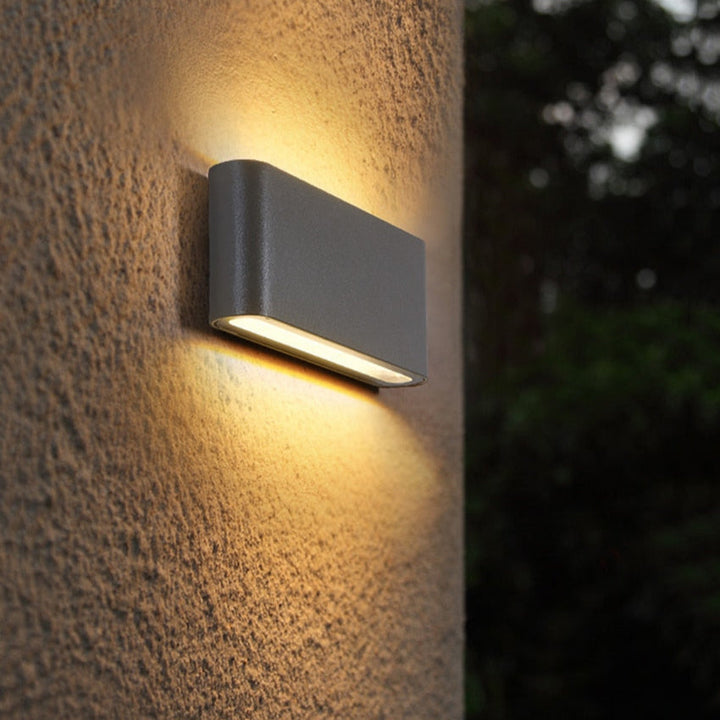 Moderne Lampe Murale Étanche à LED pour Extérieur