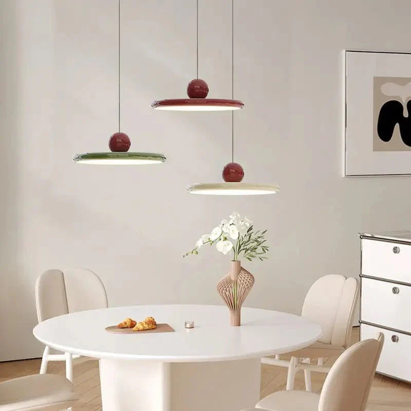 Lampe en Verre de Style Bauhaus
