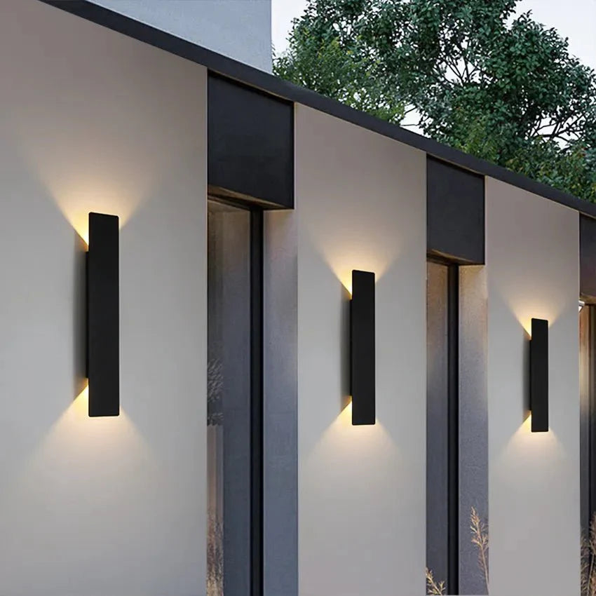 Triglow - Applique murale LED étanche pour l'extérieur