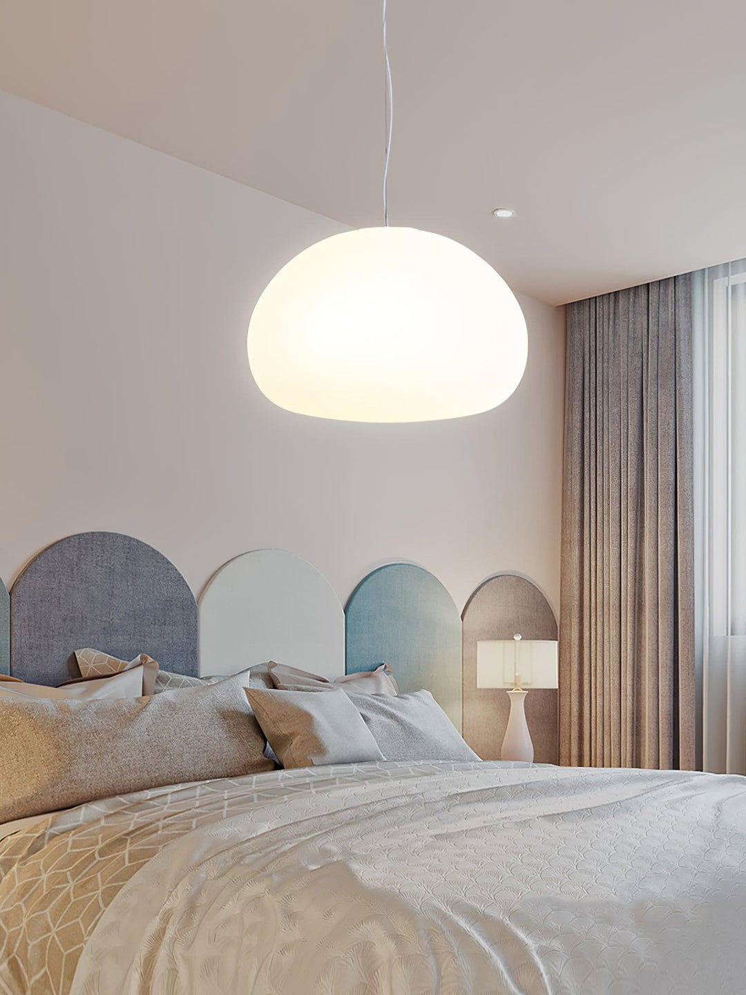 Lampe Suspendue Steamed Bun