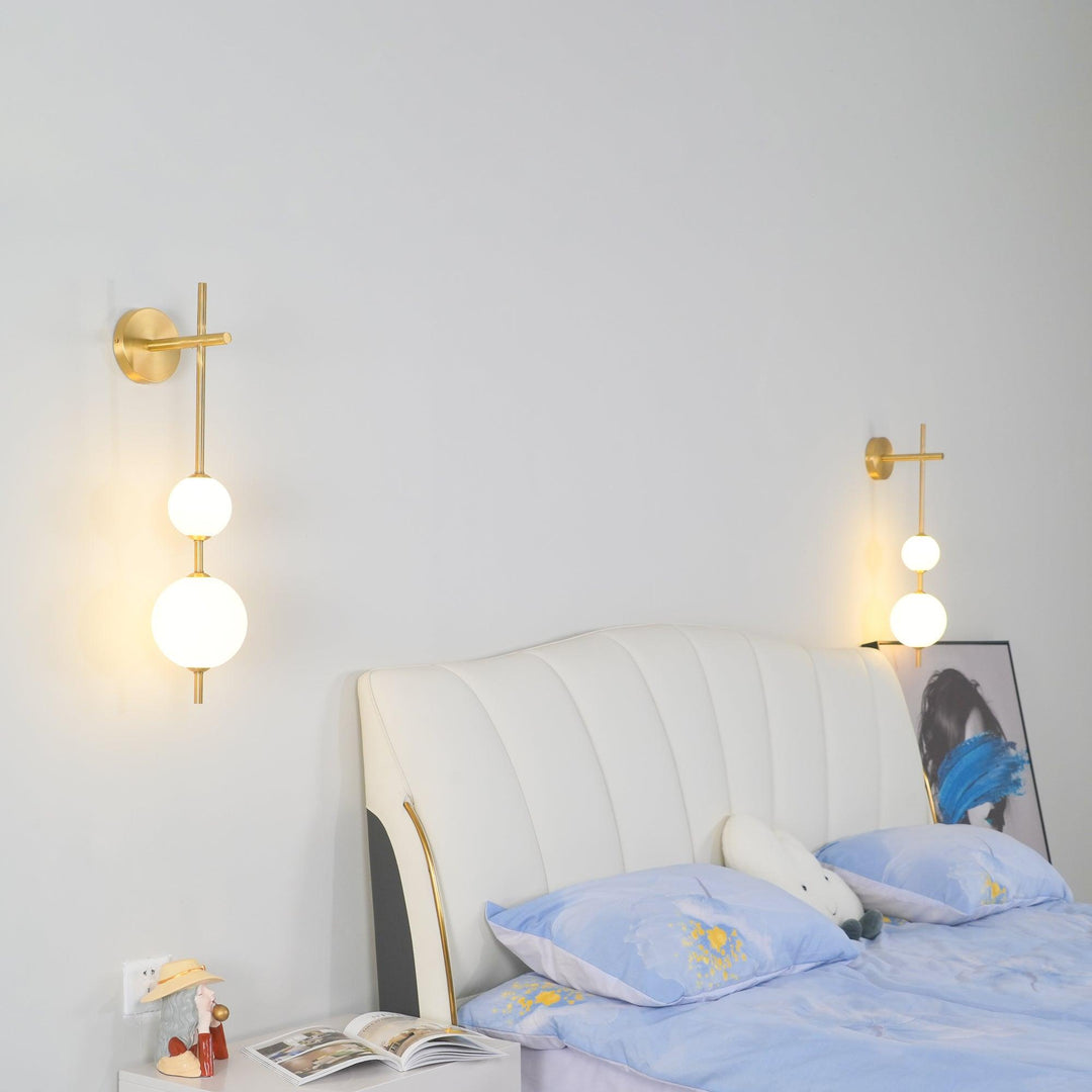 Lampe Murale Globe Vertical