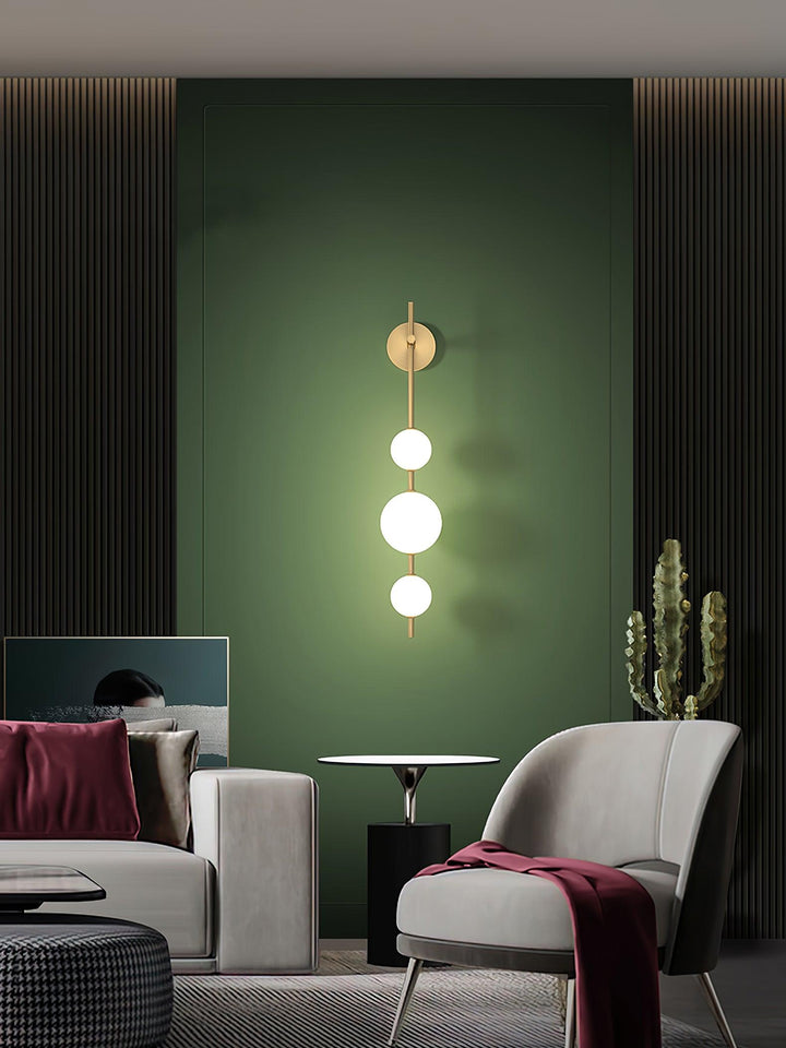 Lampe Murale Globe Vertical