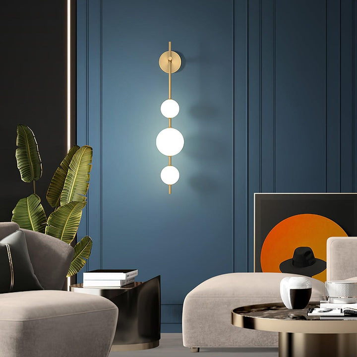 Lampe Murale Globe Vertical