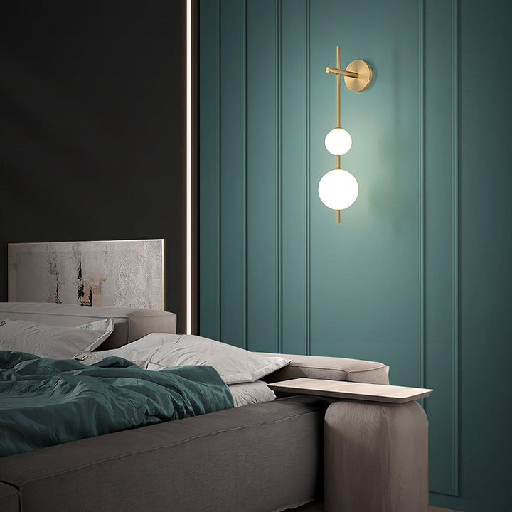 Lampe Murale Globe Vertical