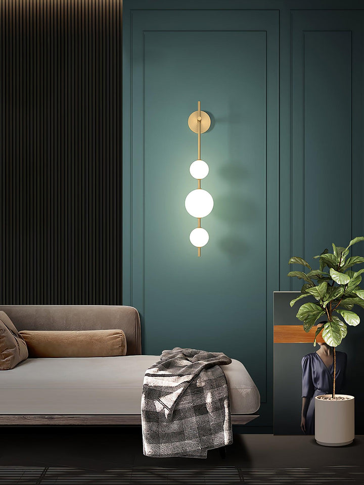 Lampe Murale Globe Vertical
