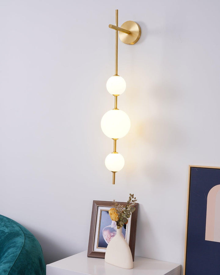 Lampe Murale Globe Vertical
