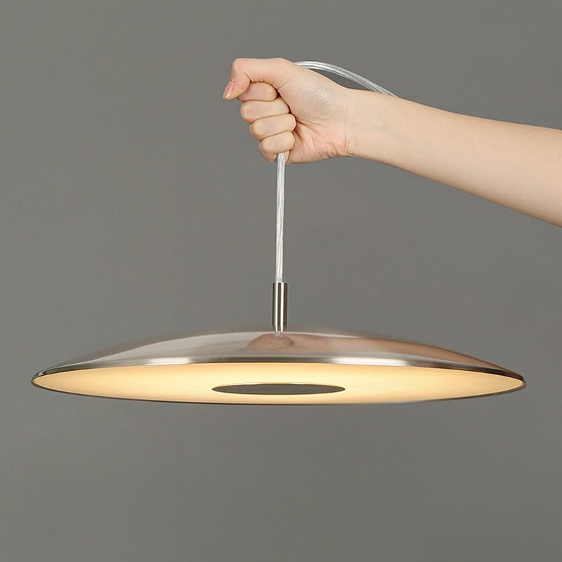 Lampes suspendues LED en nickel fer