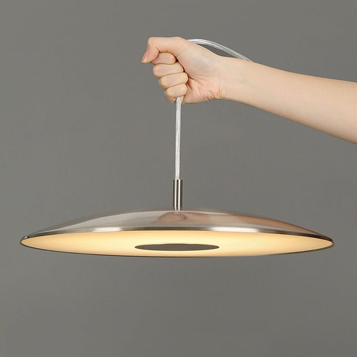 Lampes suspendues LED en nickel fer