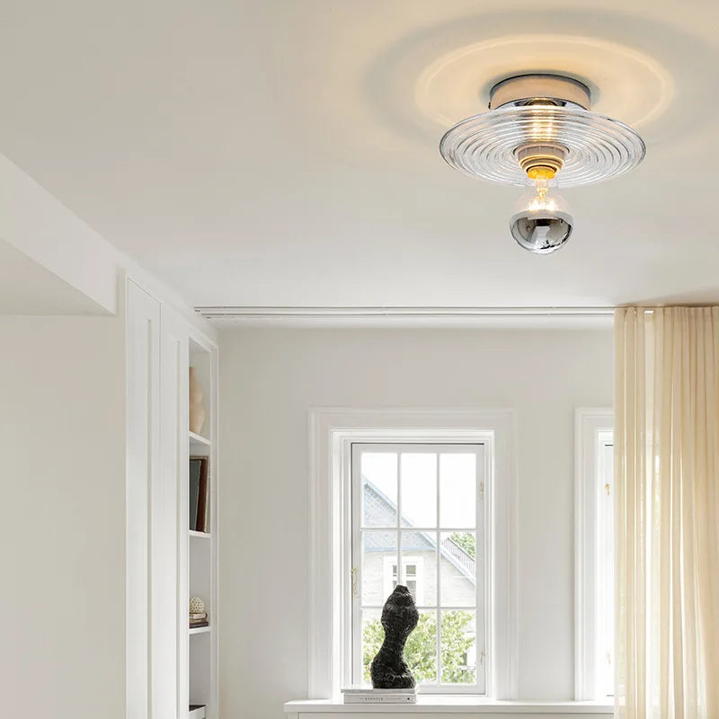 Applique Murale en Verre LED Vintage