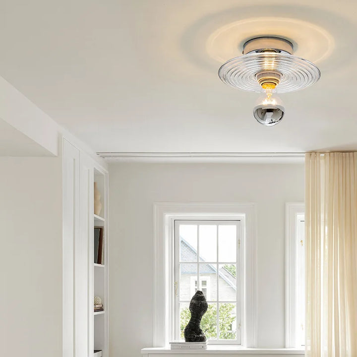 Applique Murale en Verre LED Vintage