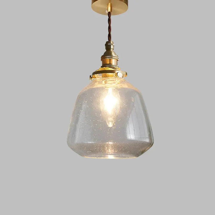 Suspension en verre cristallin