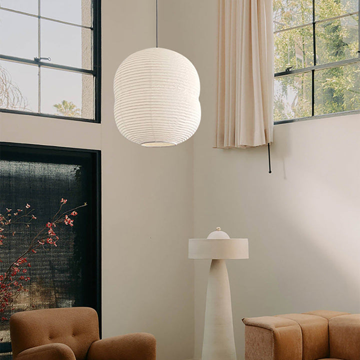 Lampe Suspendue Mini en Papier Washi