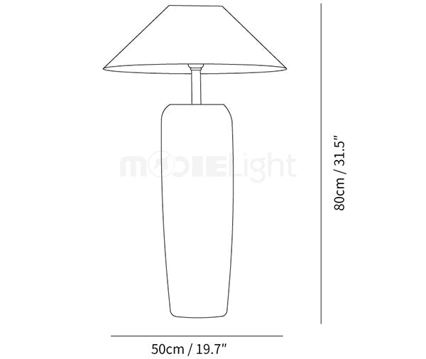 Lampe sur pied en bois vieilli
